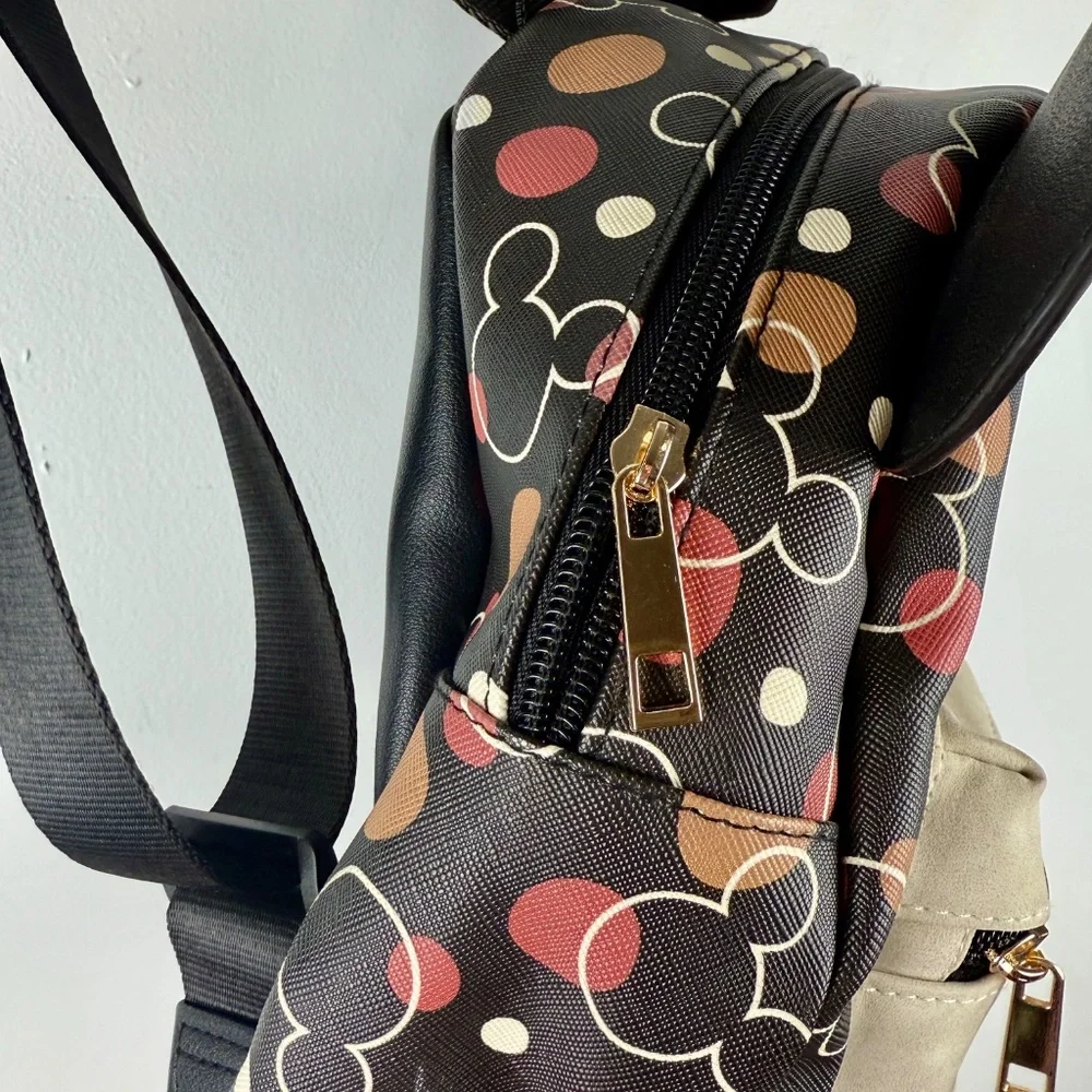 Disney Mickey Mouse NWOT Mini Backpack‎ with Ears - multicolor, Loungefly Style.